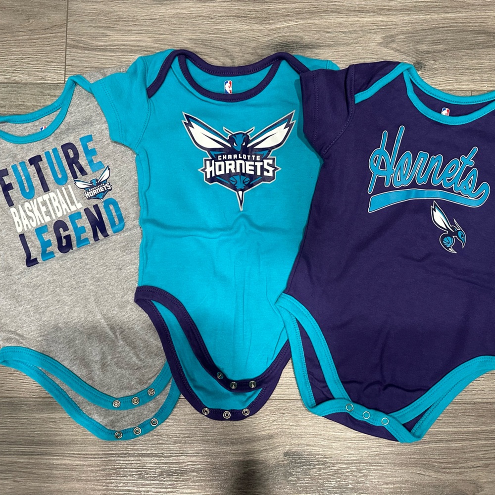 Charlotte Hornets Onesies